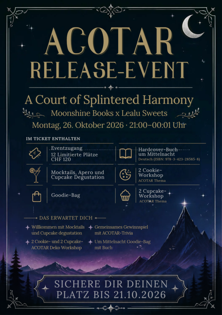 ACOTAR Release-Event – A Court of Splintered Harmony